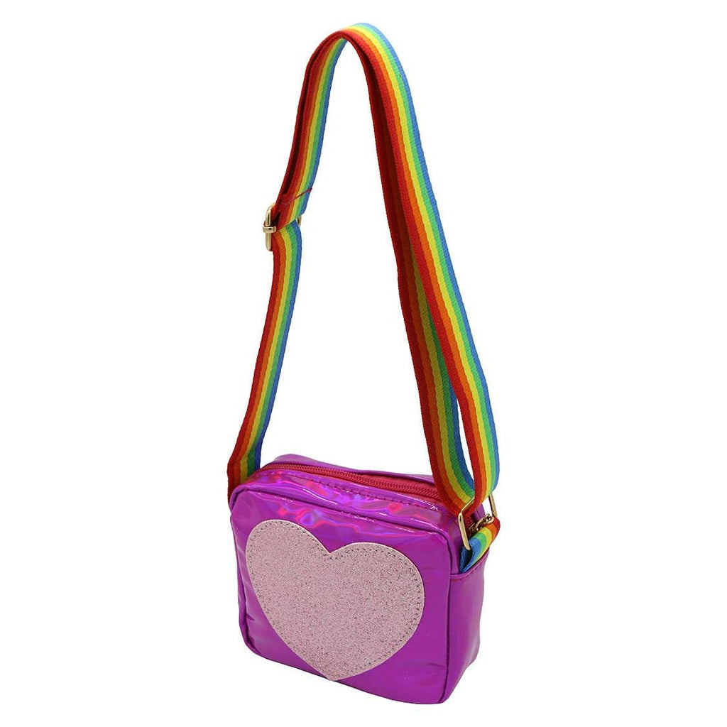 Heart Purse: Blue