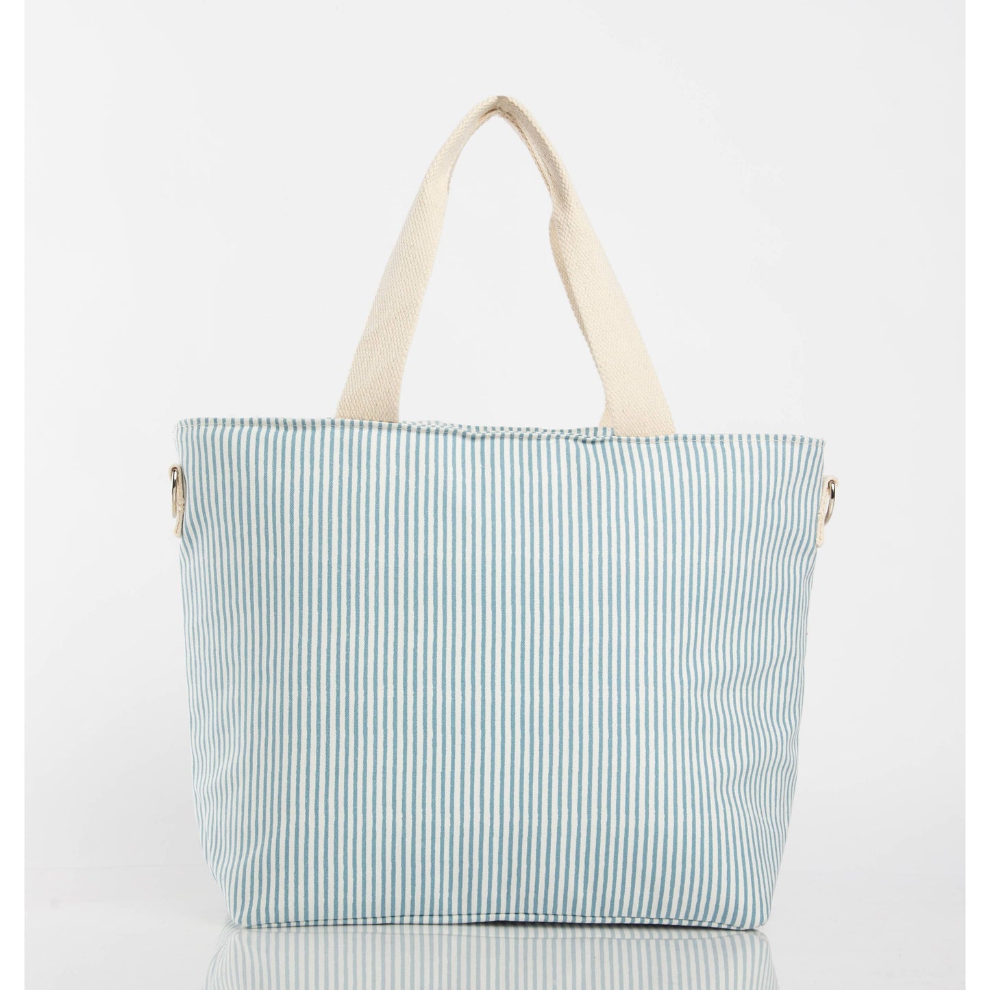 CB STATION - Stripes Cooler Tote: Gray