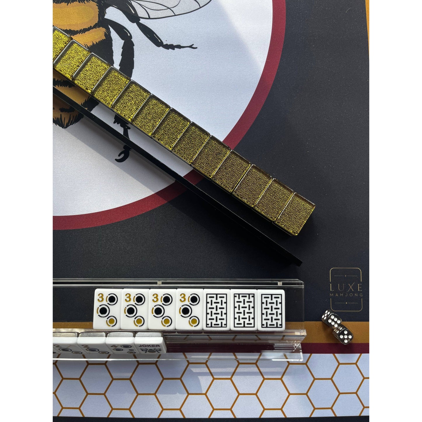 Luxe Mahjong - Bougie Bee Mahjong Set