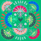 KEVA and Created By - Bonjour Mahjong Coasters Set of 4