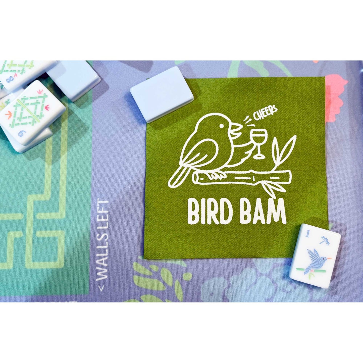 Two Funny Girls - Mahjong - Bird Bam Beverage Napkin {20 ct Pack}