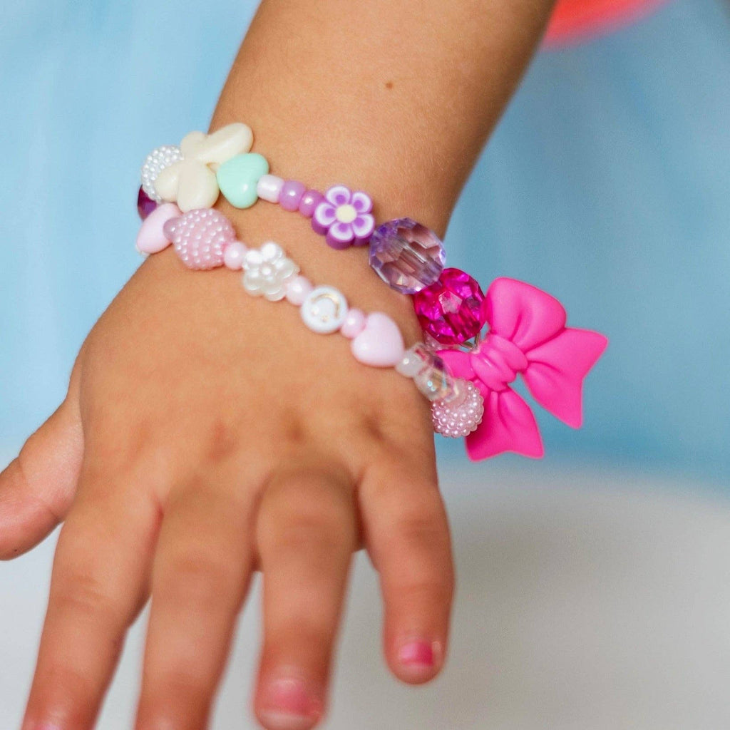 The Clay STACK | BRIGHT: Purple Flower / Hot Pink