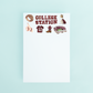 College Station Pattern Notepad