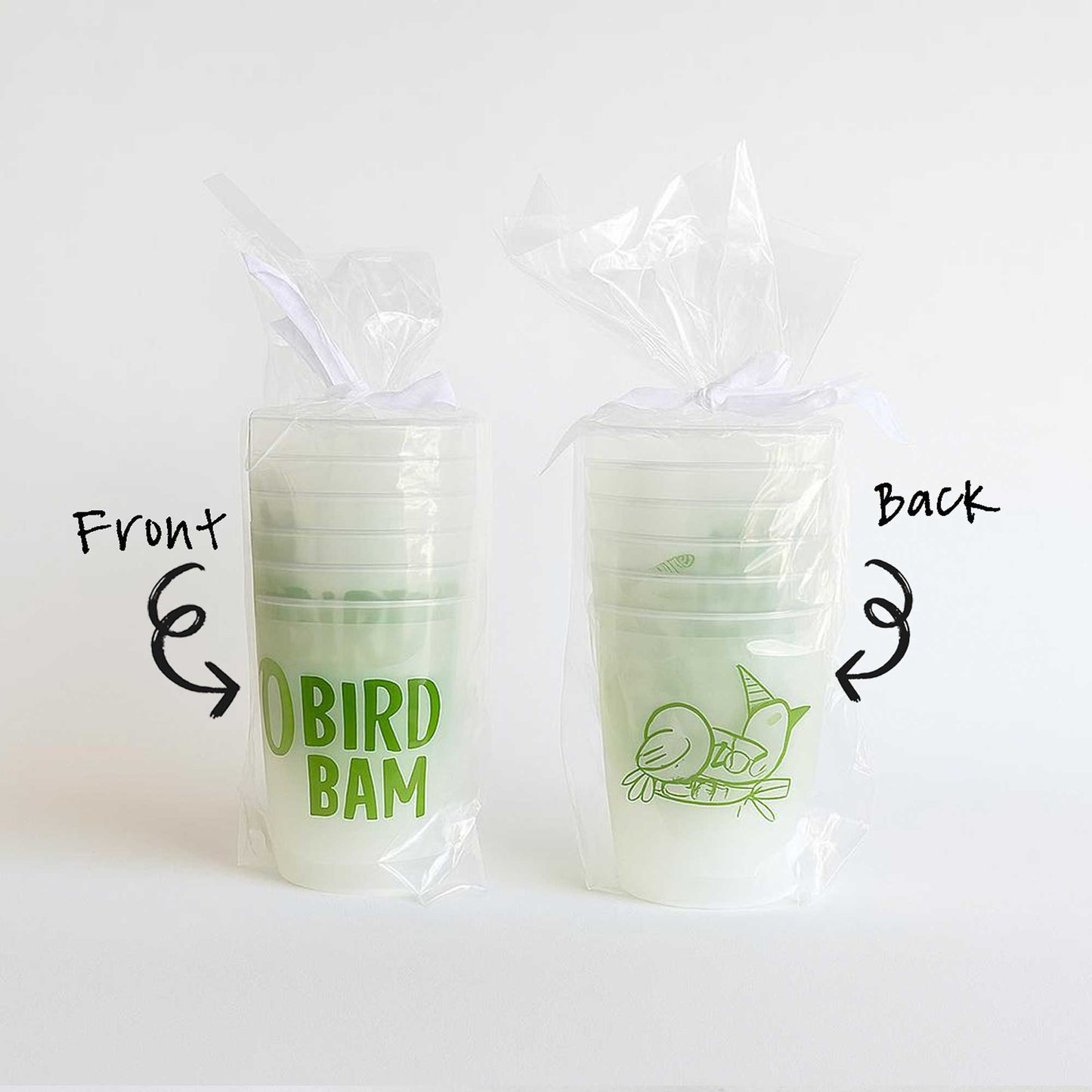 Two Funny Girls - Mahjong - Bird Bam Beverage Napkin {20 ct Pack}
