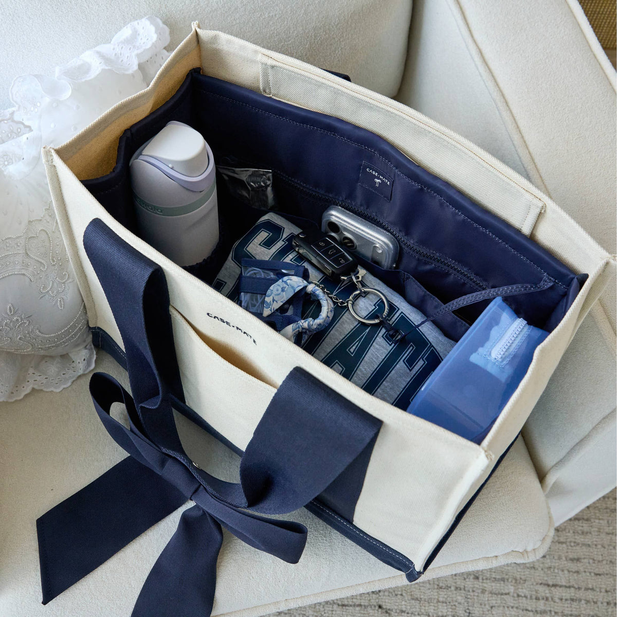 Tote Organizer - Oxford Navy - Case-Mate