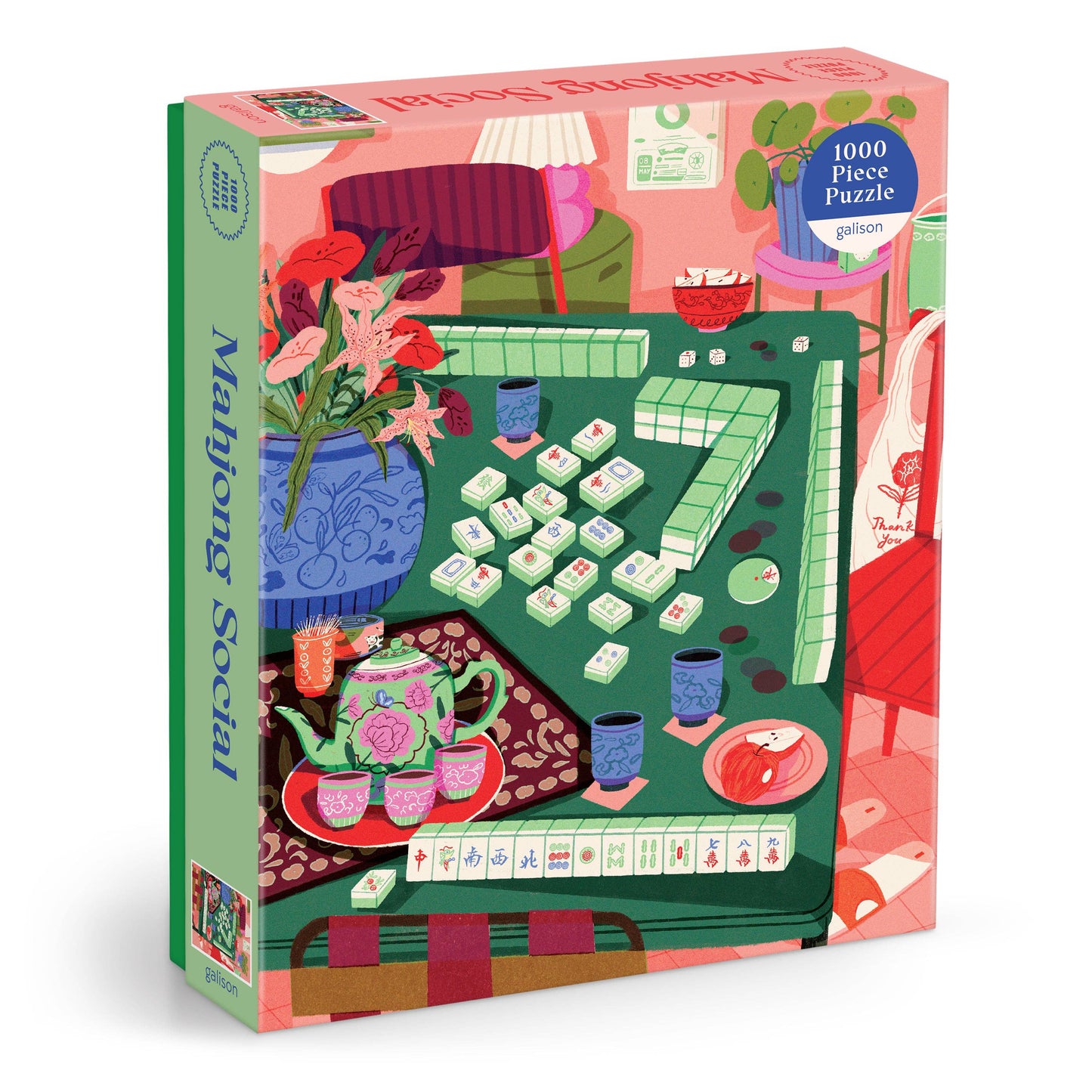 Chronicle Books - Mahjong Social 1000 Piece Puzzle