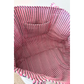 Nash Grey - Eliza Pink Striped Cherry Tote Bag