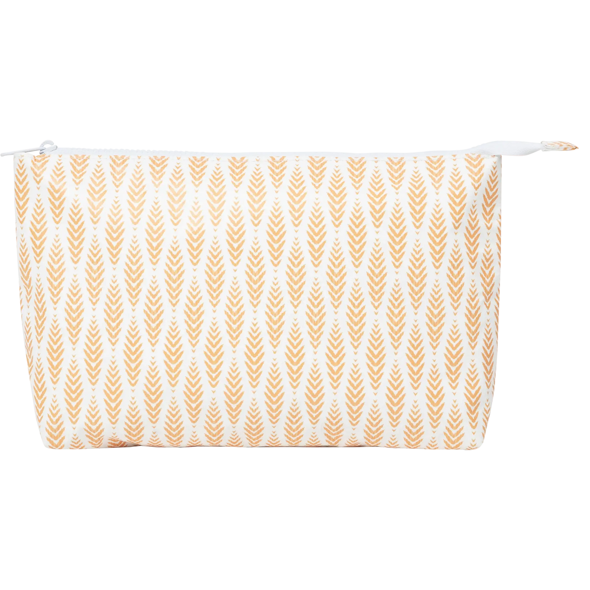 Medium Tyvek® Zipper Pouch | Red Gingham