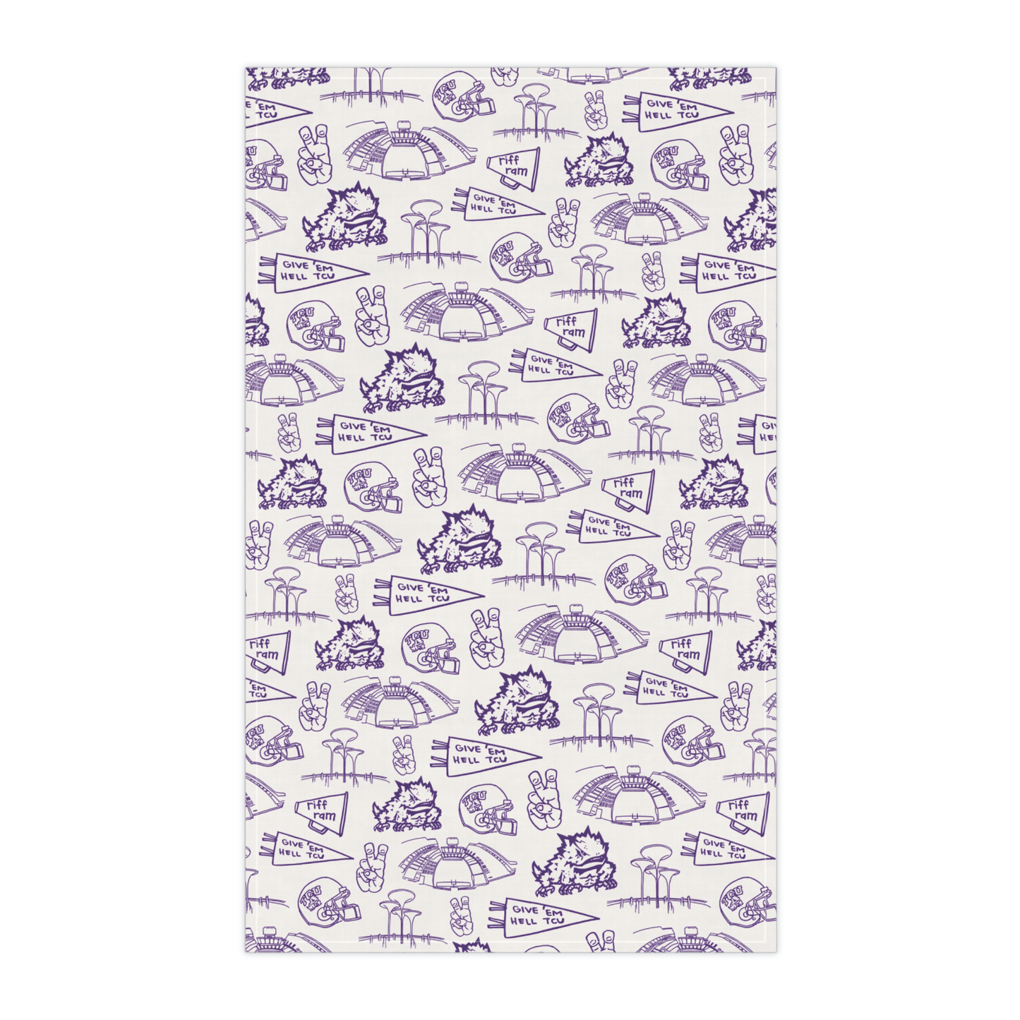 Victory Lap - TCU Towel