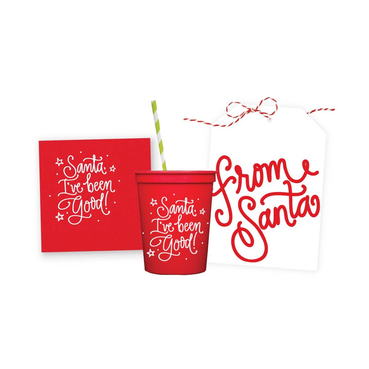 Santa I've Been Good | Napkins