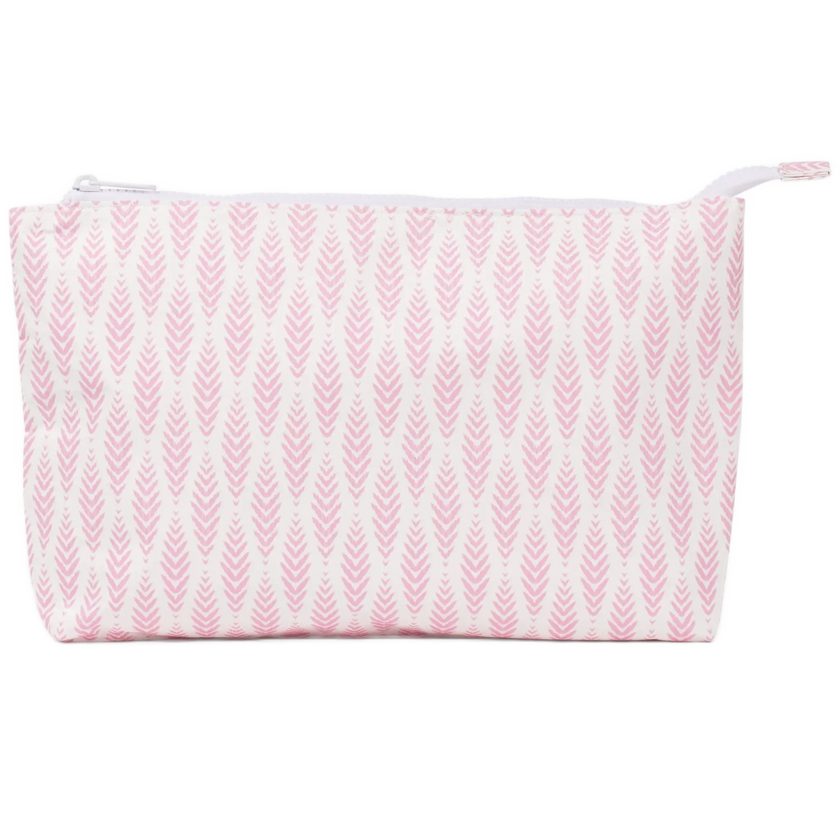 Medium Tyvek® Zipper Pouch | Red Gingham