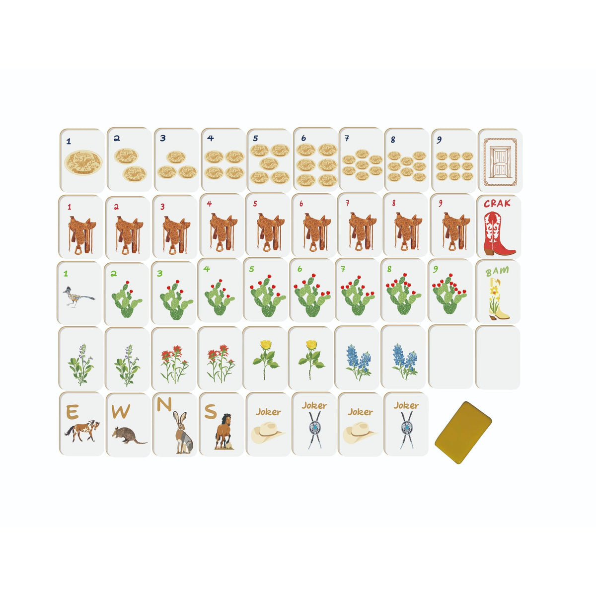 KEVA - Out West Mahjong Kit
