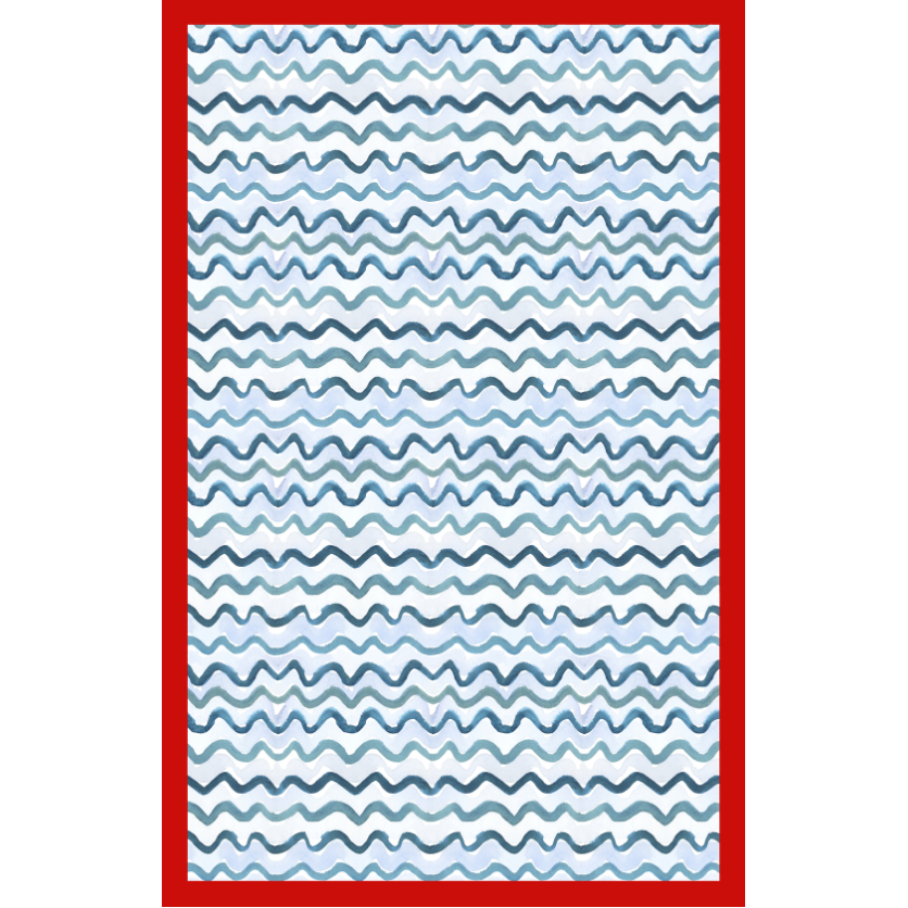 KEVA - Double Sided Summer Fun Tea Towel