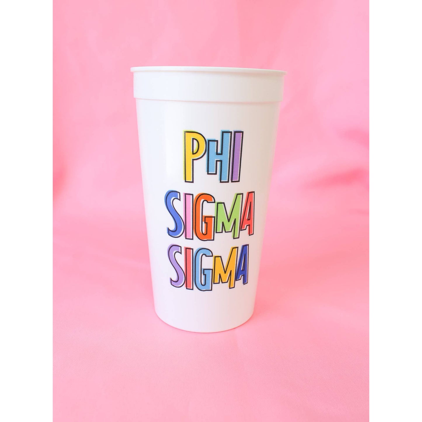 CHI OMEGA  Bring On the Fun Sorority Stadium Cup (set of 1)