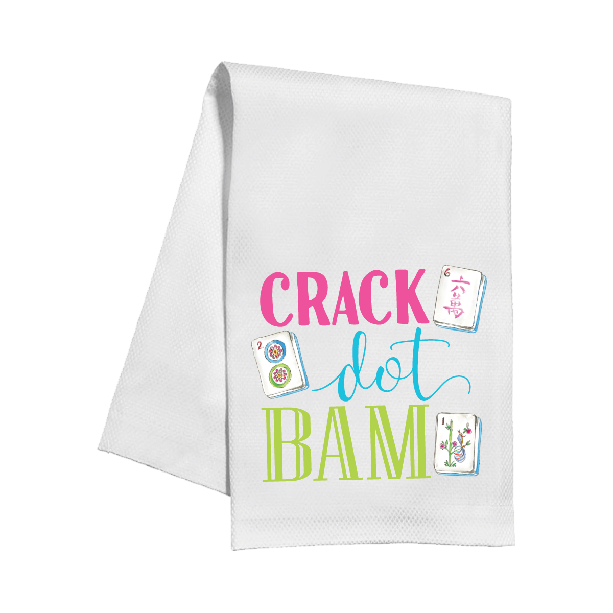 Crack Dot Bam Kitchen Towel