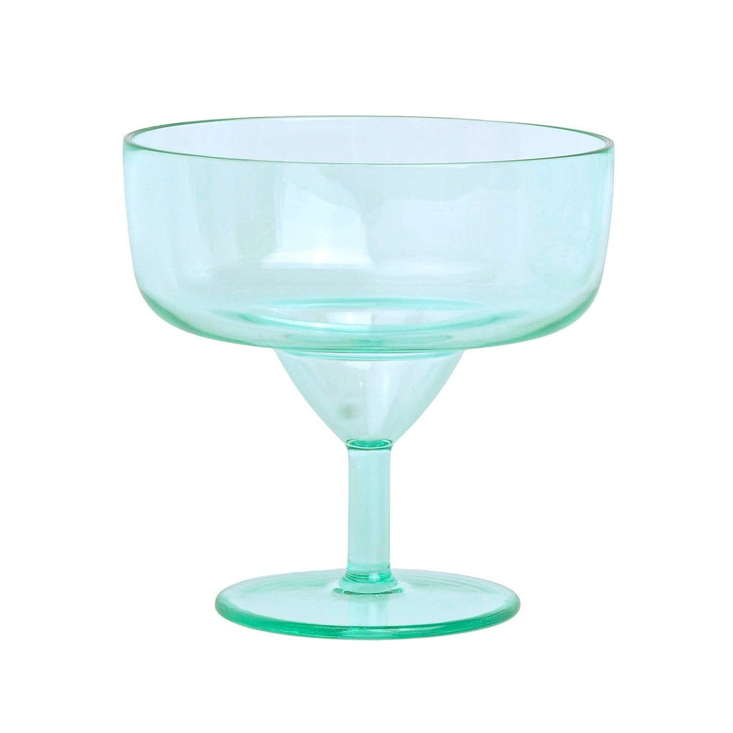 The Rue Acrylic Margarita Glass - Set of 4 Mint