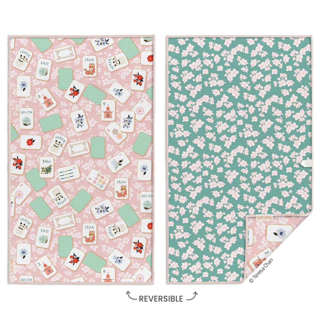WerkShoppe - Mahjong Microfiber Kitchen Towel