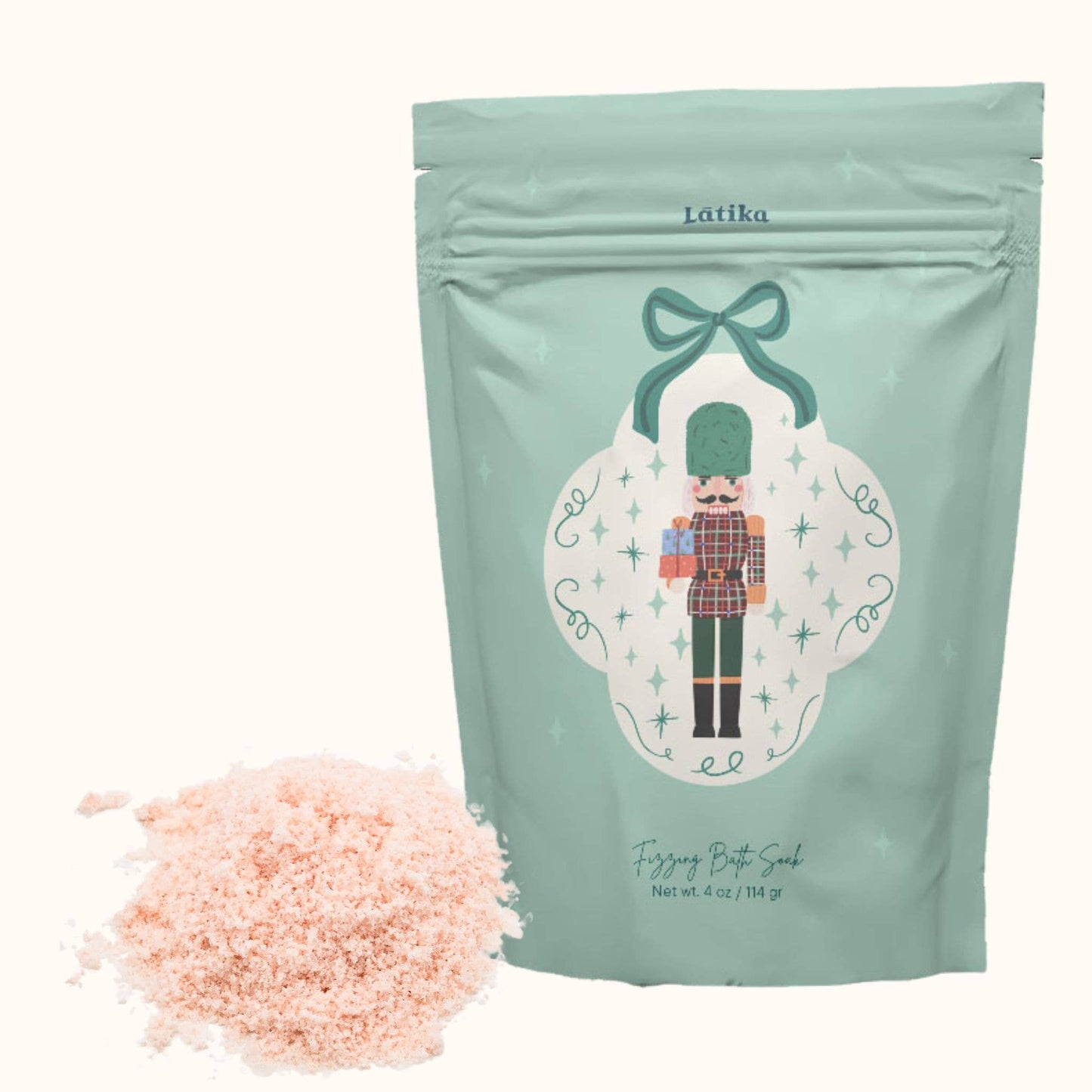 Latika Beauty - Christmas Nutcracker 🍭 Fizzing Bath Soak