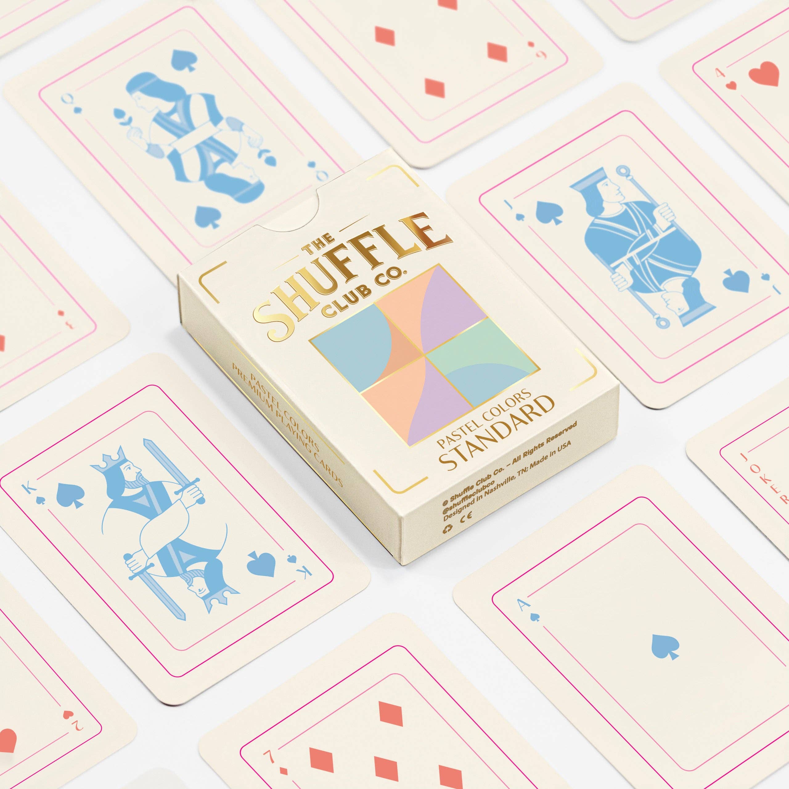 Shuffle Club Co - Pastel Colored Playing Cards (Standard)