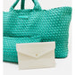 Peace Love Mahjong - Card Clutch: Serenity Blue - Large Size
