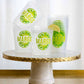 Margs Party Cups   Frosted/Lime   16oz.