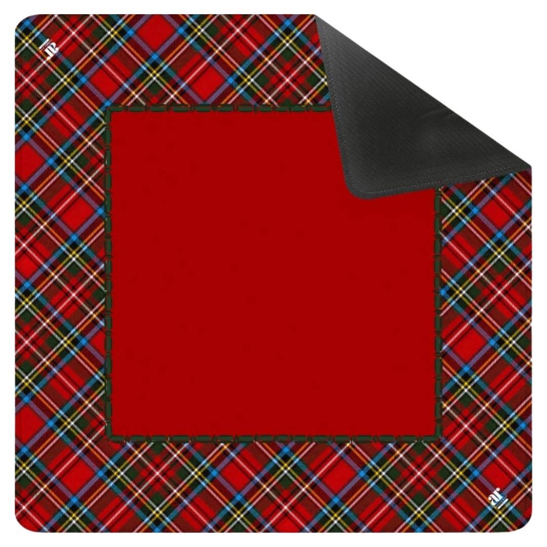 Anders Ruff Design Co. - NEOPRENE Tartan Tidings Mahjong Mat