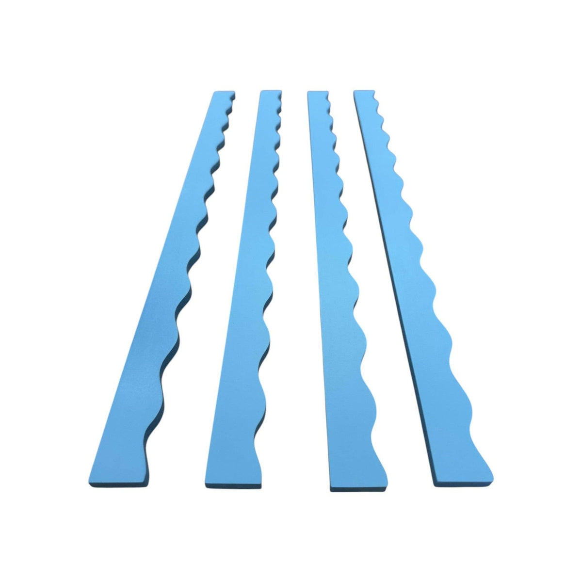 Peace Love Mahjong - Wavy Mahjong Rack Pusher Set - French Blue