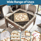 Anders Ruff Design Co. - Saddles & Silk Mahjong Mat | The Equestrian Collection: 33" x 33"