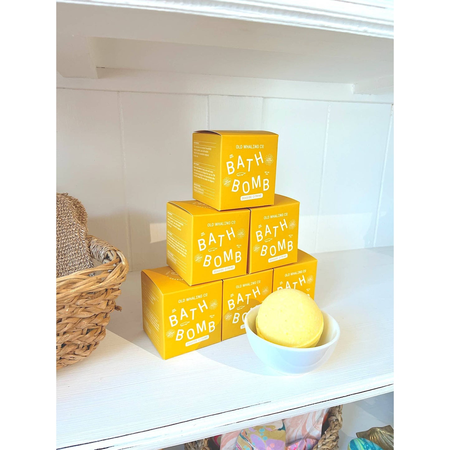 Seaside Citrine Bath Bomb