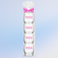 Fabuplates - Mahjong Stemless Tossware 4 ct Set Wine Glasses "Pause Nevermind"