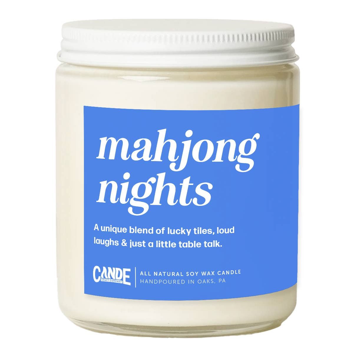 CE Craft Co - Mahjong Nights Candle