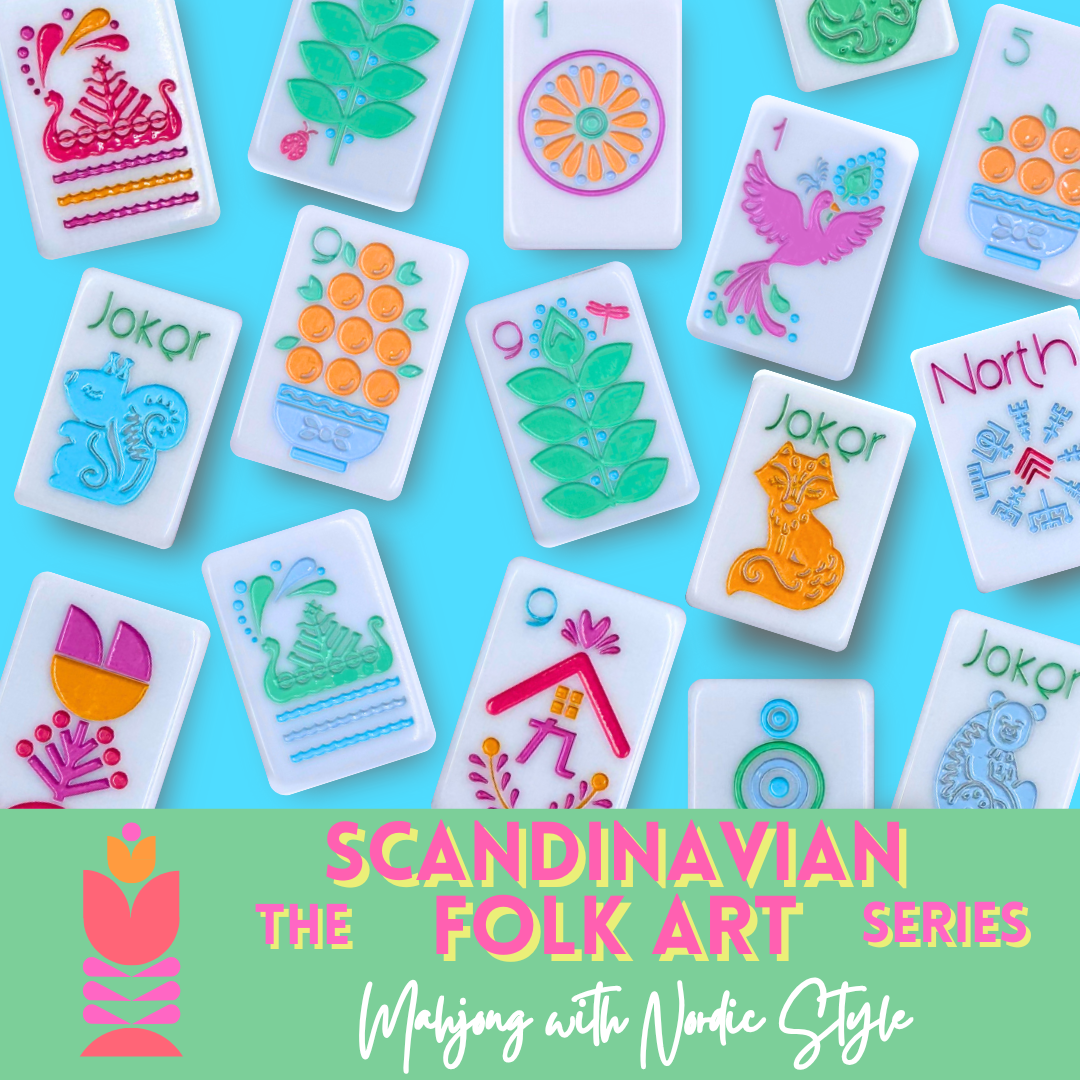 My Fair Mahjong - THE SCANDINAVIAN FOLK ART SERIES | Mahjong with Nordic Style