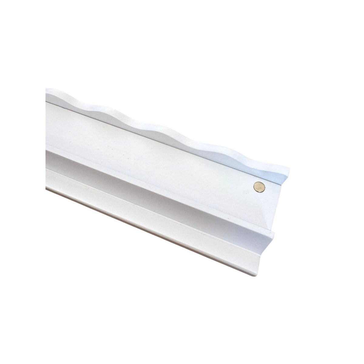 Peace Love Mahjong - Wavy Mahjong Rack Pusher Set - White
