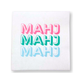 My Fair Mahjong - Mahj Mahj Mahj Cocktail Napkins - 50-Pack | 5'' x 5''