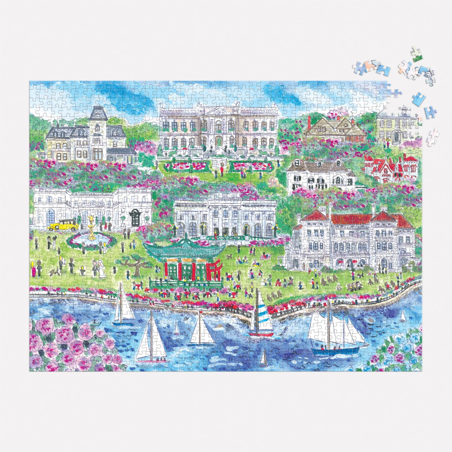 Chronicle Books - Michael Storrings Newport Mansions 1000 Piece Puzzle