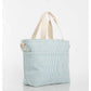 CB STATION - Stripes Cooler Tote: Gray