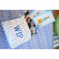 KENZKUSTOMZ - WIP - Needlepoint Travel Pouch