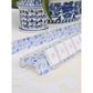 Middle & Main Mahjong - Blue and White Chinoiserie Mahjong Rack and Pusher, Set of 4