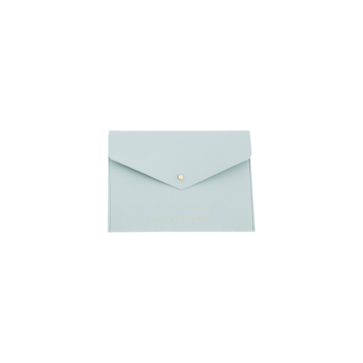 Peace Love Mahjong - Card Clutch: Metallic - Large Size