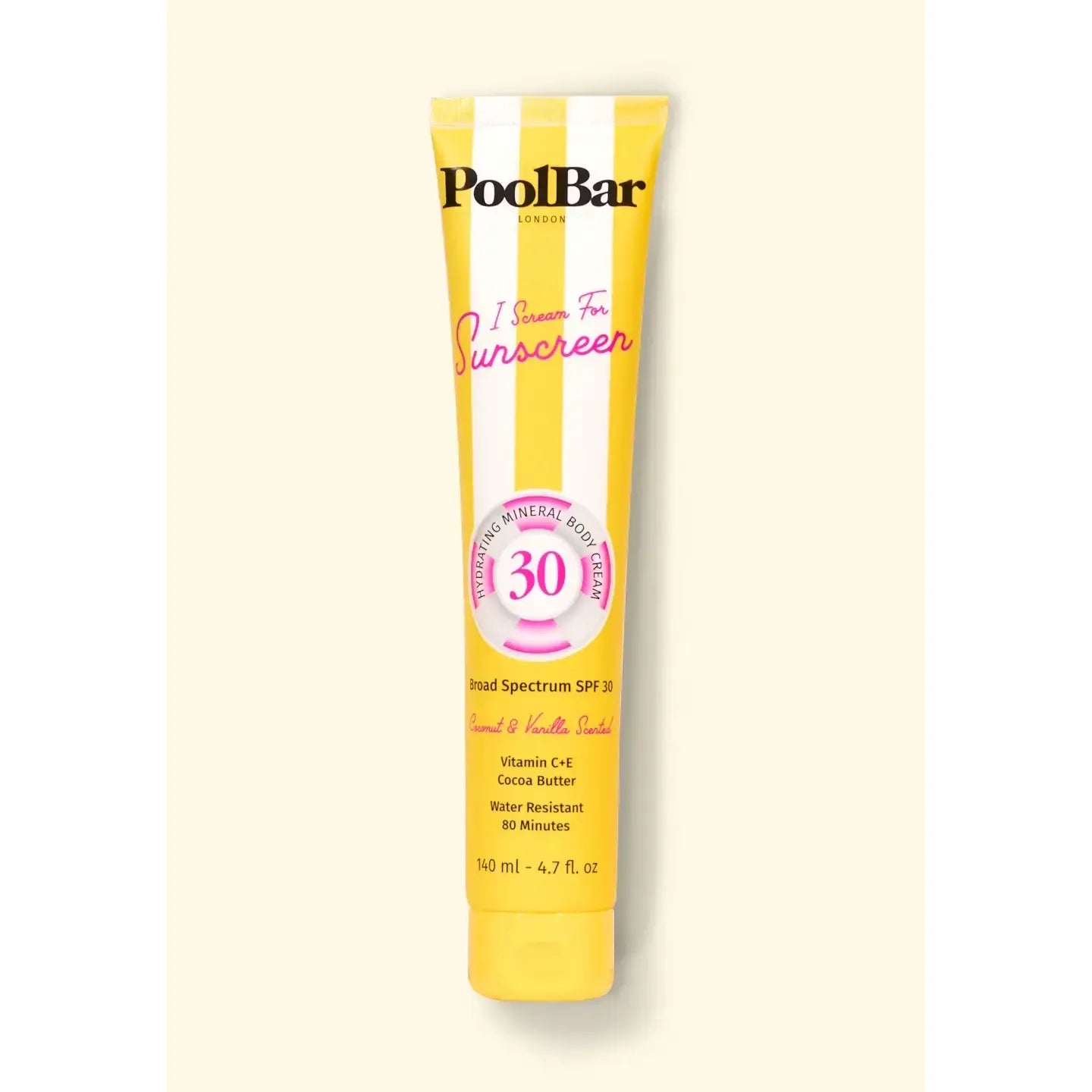 PoolBar London - Mineral SPF 30 Body Cream