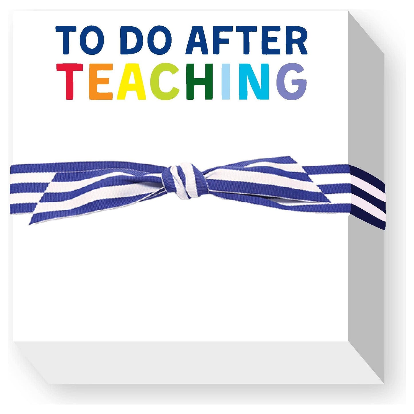 TO DO AFTER TEACHING CHUBBIE NOTEPAD