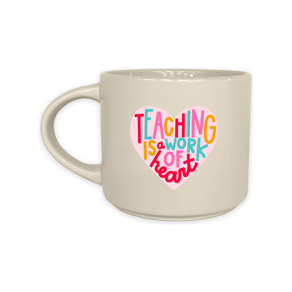 Teaching Is A Work Of Heart Mug