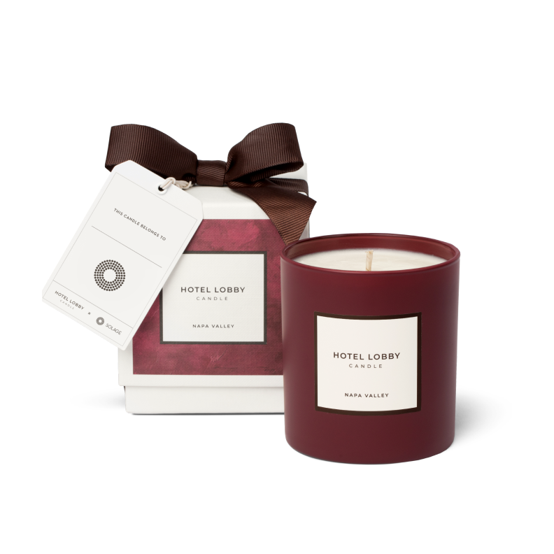 Hotel Lobby Candle | Napa Valley