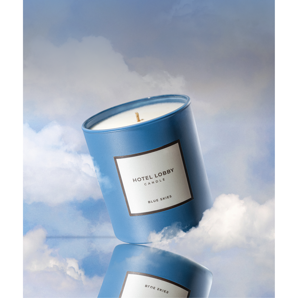 Hotel Lobby Candle | Blue Skies