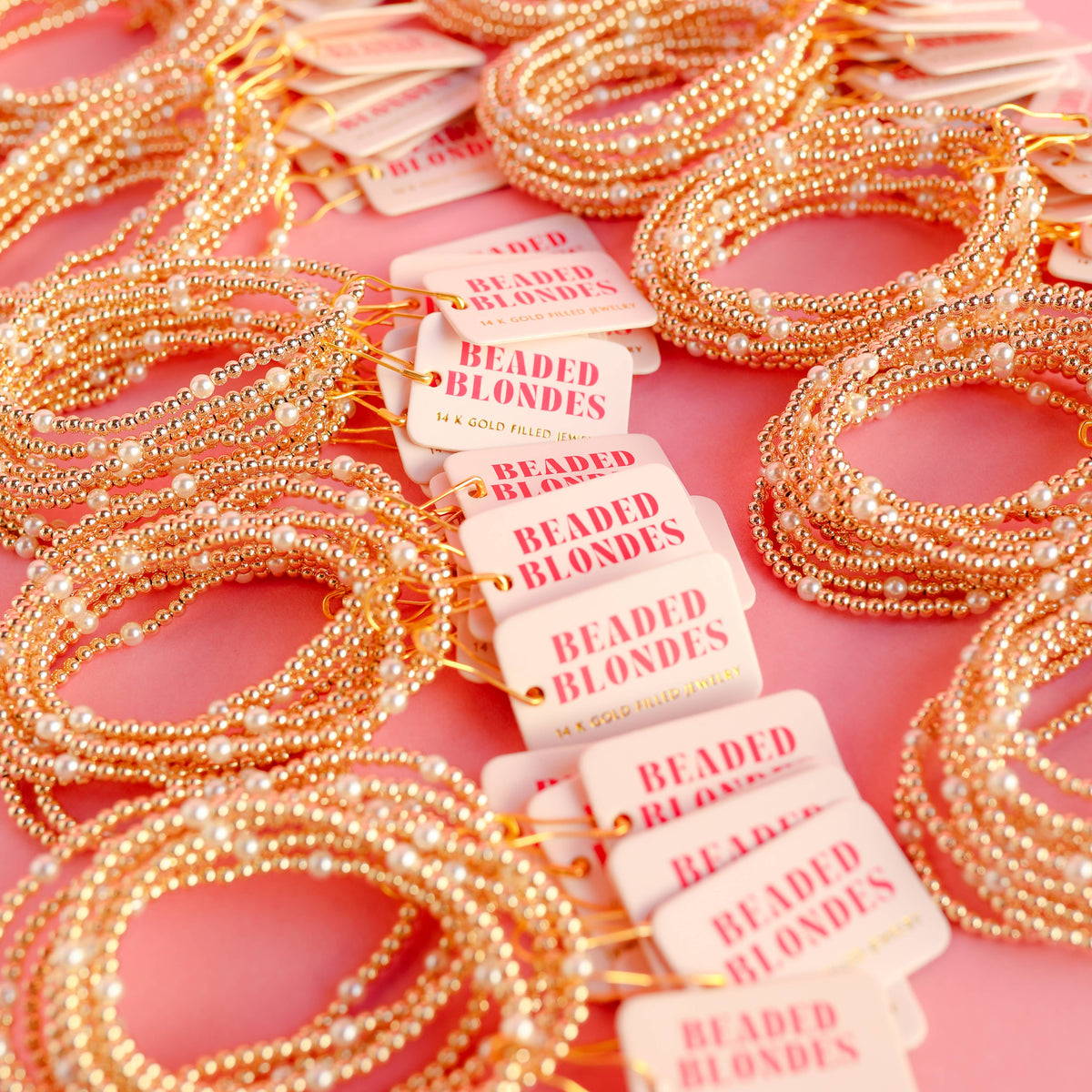 Madi Pearl Bracelet in Gold