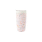 Insulated Ceramic Stainless Steel Coffee & Drink Tumbler: Terrazzo Blush
