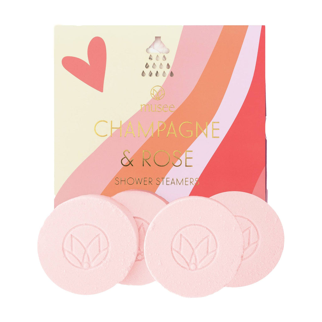 Champagne and Rose Shower Steamers