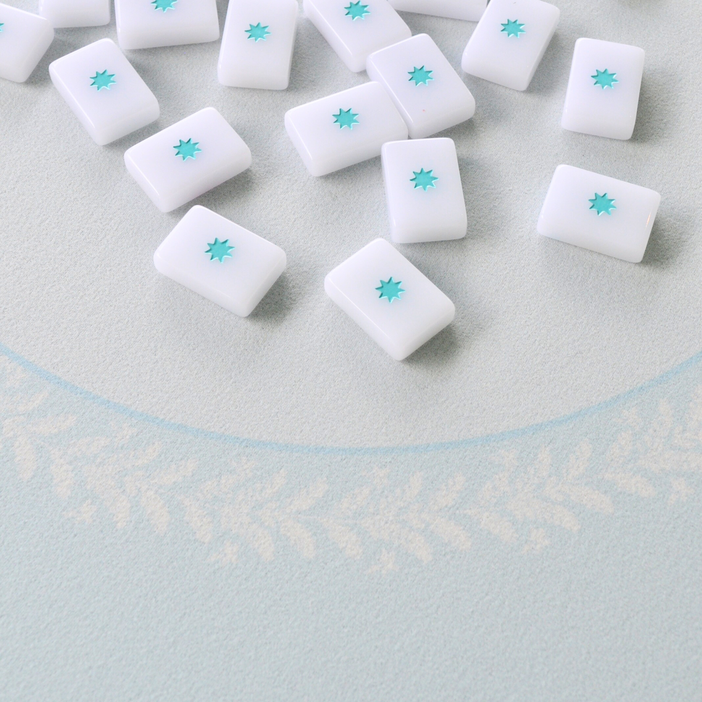 Middle & Main Mahjong - All Season’s Robin’s Egg Blue Mat