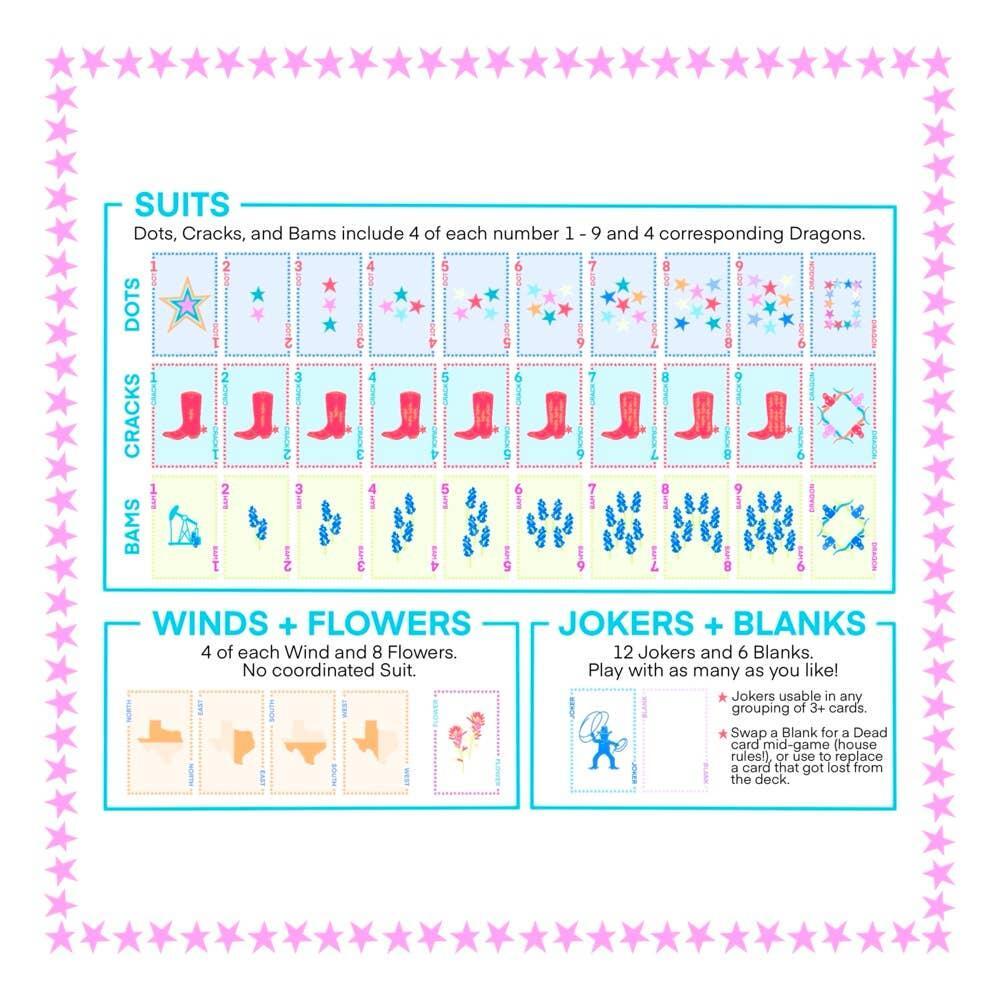 Play Away Mahjong - Texas Playing Card Deck