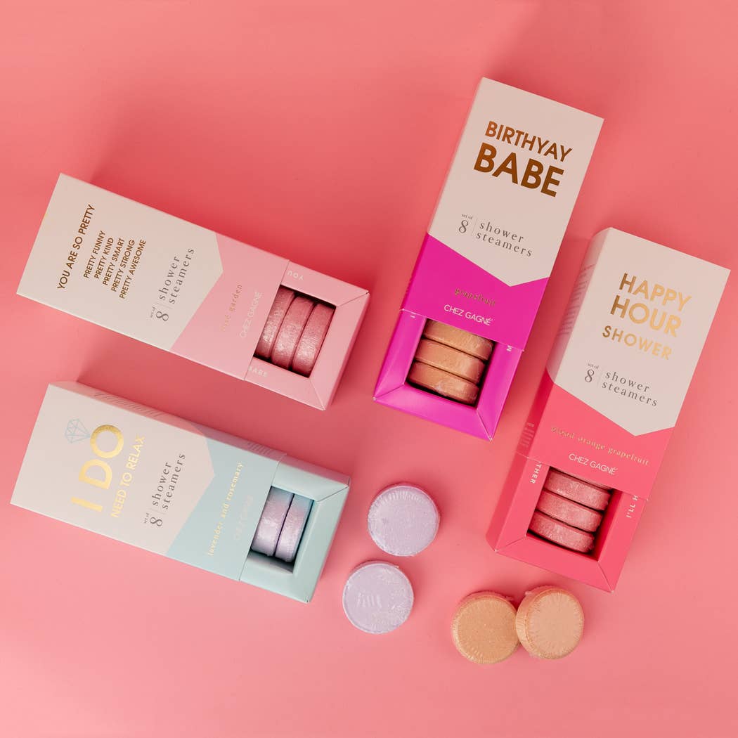Birthyay Babe - Birthday Shower Steamers - Grapefruit - Chez Gagné